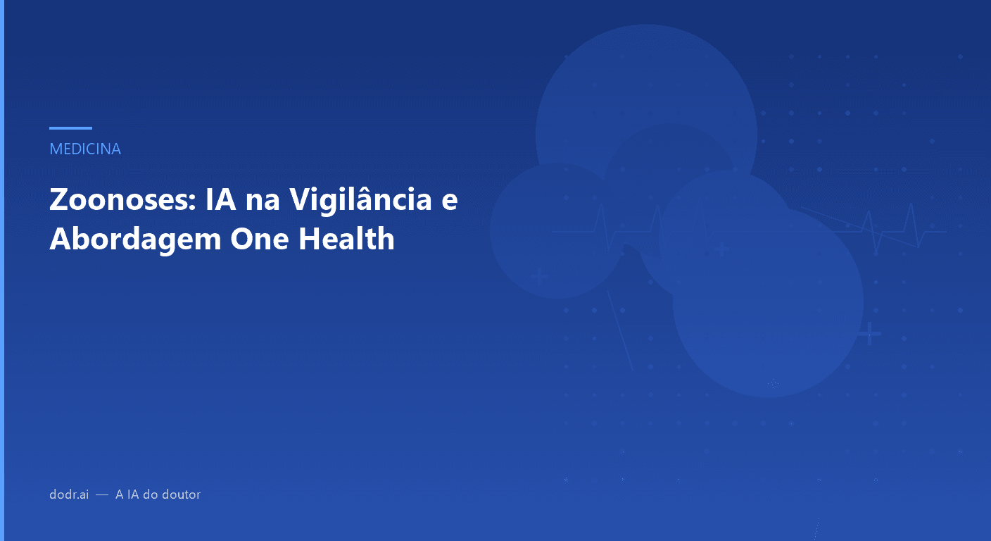 Zoonoses: IA na Vigilância e Abordagem One Health