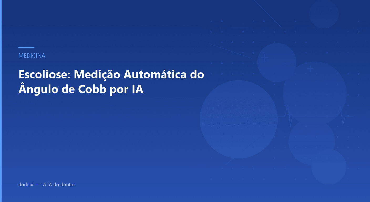 Escoliose: Medição Automática do Ângulo de Cobb por IA